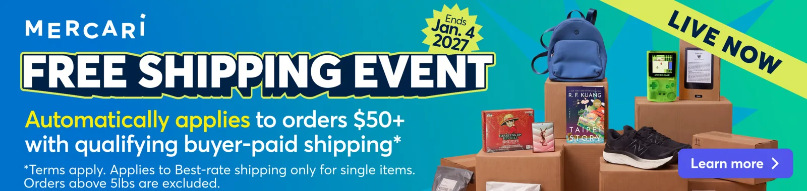 FREE SHIPPING EVENT