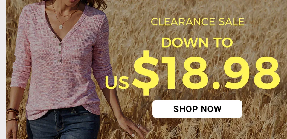 CLEARANCE SALE DOWN TO US $18.98